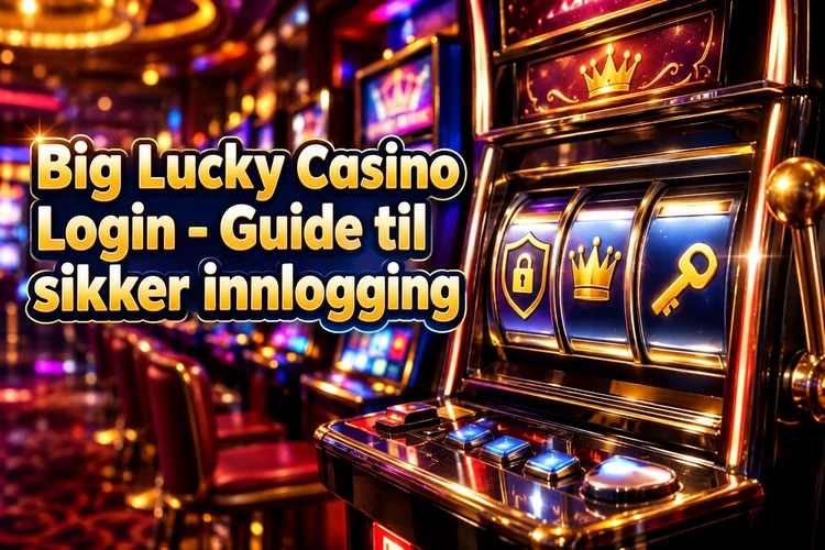 Big Lucky Casino Login - Guide til sikker innlogging