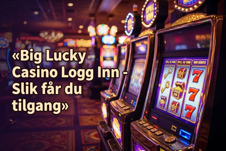 Big Lucky Casino Logg Inn - Slik får du tilgang