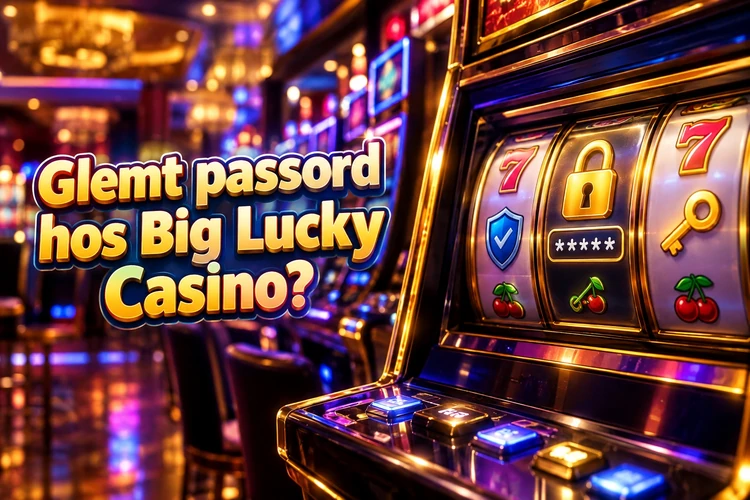 Glemt passord hos Big Lucky Casino?