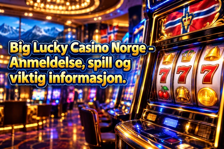 Big Lucky Casino Norge - Anmeldelse, spill og viktig informasjon