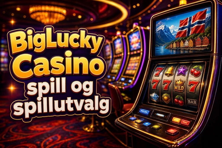 BigLucky Casino spill og spillutvalg